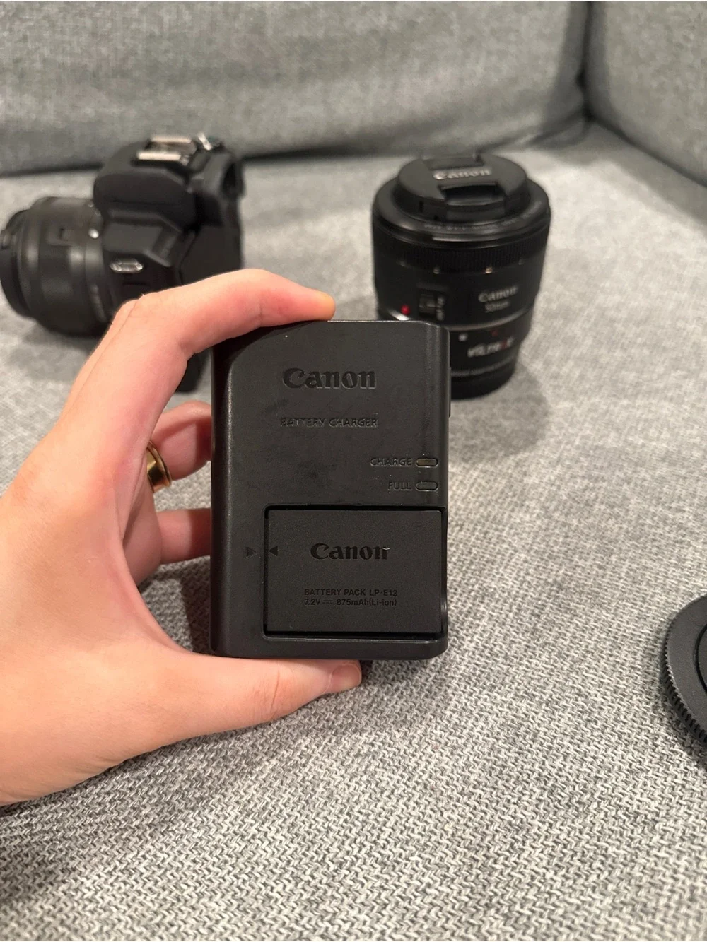 Canon EOS M50 mark ii with Two Black Lenses
